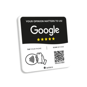 Google Review Plate